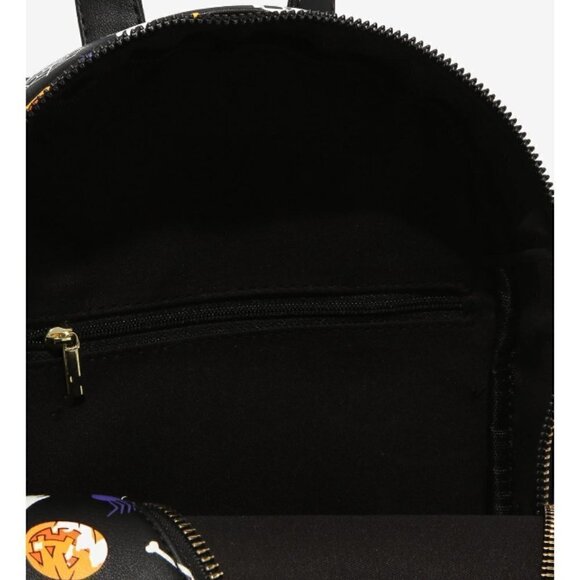 Her Universe Disney Mickey Mouse Halloween Skeleton Glow-In-The-Dark Mini Backpa main image 8